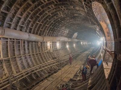 Собянин назвал сроки окончания строительства западного участка БКЛ метро