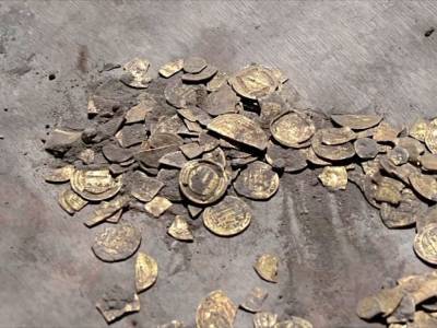 В Израиле подростки нашли золотые монеты возрастом 1000 лет