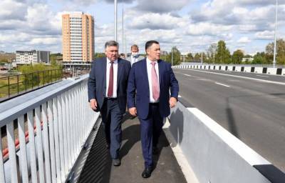 Игорь Руденя: «Ремонт "Крупского моста" выполнен достойно»