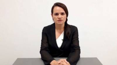 Тихановская рассказала Европарламенту о «революции»