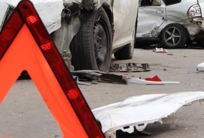 Автоледи стала виновницей аварии с тремя пострадавшими