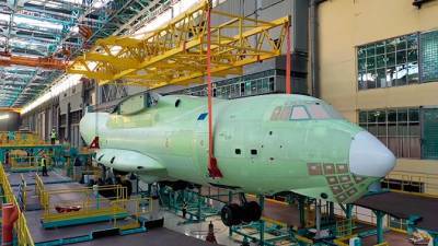 На поточной линии собран первый фюзеляж Ил-76МД-90А по новым технологиям