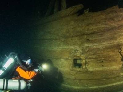 Дайверы на дне Балтийского моря обнаружили затонувший нидерландский торговый корабль XVII века