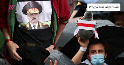 «Я бы взяла два автомата!» Сторонники президента Беларуси вышли на митинг, пока его противники собрались на площади Независимости.