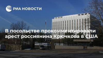 В посольстве прокомментировали арест россиянина Крючкова в США