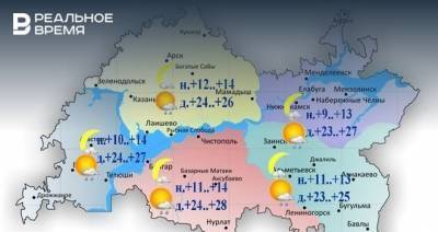 Синоптики Татарстана предупредили о жаре до +28°С