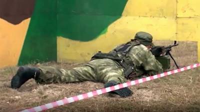 Российские десантники отработали штурм здания в Белоруссии