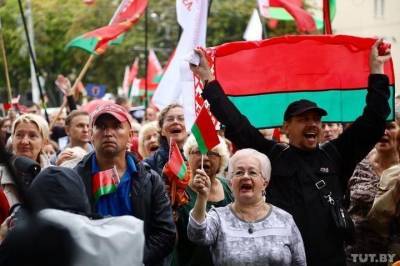 В Минске на провластном митинге призвали поддержать Лукашенко, чтобы не попасть в ад
