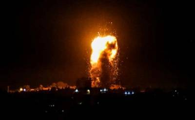 ВВС Израиля разрушили туннели ХАМАС в Газе