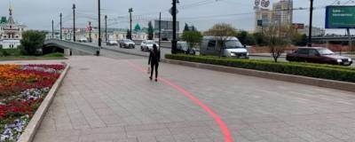 В центре Омска появилась туристическая красная линия