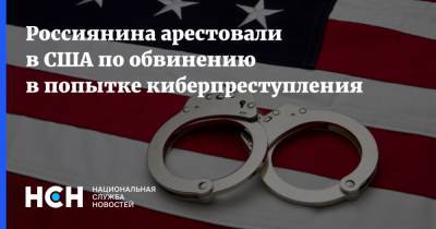 Россиянина арестовали в США по обвинению в попытке киберпреступления