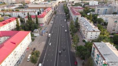 В Уфе продолжается масштабная реконструкция городских улиц