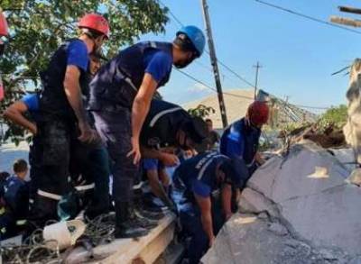 Минздрав: Состояние одного из пострадавших в результате взрыва в жилом доме в Ереване крайне тяжелое