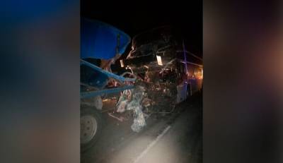 В ДТП с автобусом в Калмыкии погибли три человека