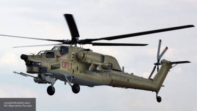 Вертолет Ми-28НМ выдержал испытательный обстрел ракетами