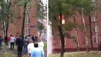 Пожар в доме на западе Москвы ликвидирован