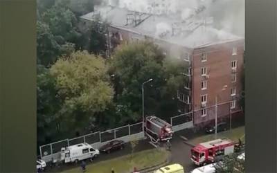 Пожар в Москве на Кубинке ликвидирован, спасены 16 человек
