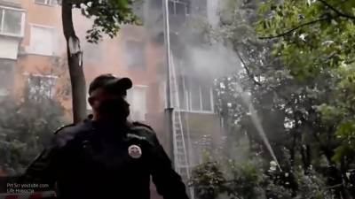 Уличная камера засняла момент взрыва в пятиэтажке на Кубинке
