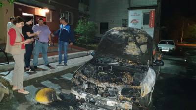 Задержан подозреваемый в поджоге автомобиля программы Украинской службы РС