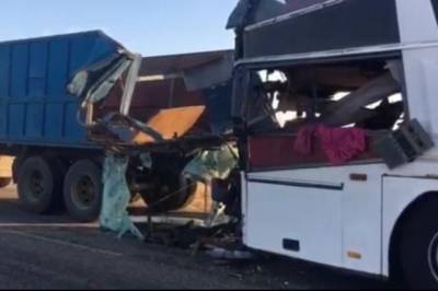 В Калмыкии расследуют ДТП с автобусом, где погибли три человека