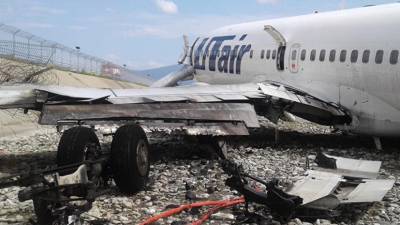 СК завершил расследование дела об аварии Boeing в Сочи в 2018 году