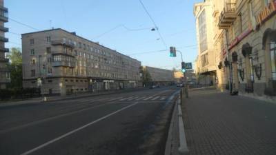 На Среднеохтинском проспекте возобновили штатную работу общественного транспорта