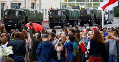 Более 50 человек задержаны на акциях протеста в Белоруссии за сутки