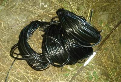 В Лисичанске поймали ночного охотника за кабелем (фото)