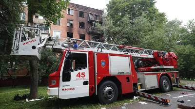 Газовое оборудование не было причиной пожара в доме на западе Москвы