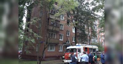 Женщину выбросило из окна: в Москве прогремел взрыв в жилом доме (видео)