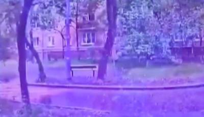 Момент взрыва в доме на улице Кубинке попал на видео
