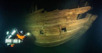 Найдено голландское судно 17 века