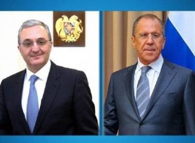 Главы МИД Армении и РФ обсудили ситуацию, сложившуюся вокруг нагорно-карабахского мирного процесса