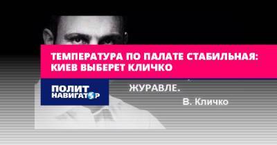 Температура по палате стабильная: Киев выберет Кличко