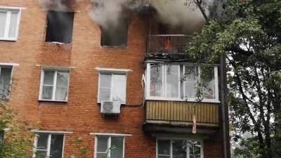 Власти Москвы окажут помощь жильцам сгоревшего дома