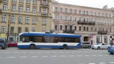 В Петербурге не планируют отказываться от трамваев и троллейбусов ради "чистого неба"