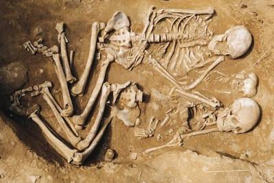 Житель Бурятии нашёл в огороде скелеты умершей 7 тысяч лет назад семьи