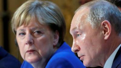 Меркель может уменьшить поддержку "Северного потока-2" из-за отравления Навального, - Bloomberg