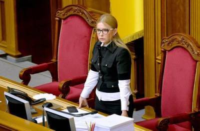 Депутат Рады сообщил о критическом состоянии заразившейся COVID-19 Тимошенко