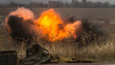 Бросивший боевика-диверсанта комбат ВСУ подорвался в Донбассе