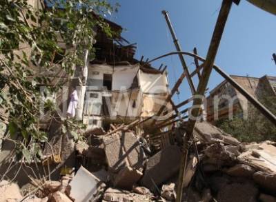 Мэрия Еревана предоставила временное жилье пострадавшим в результате обрушения здания 9 семьям