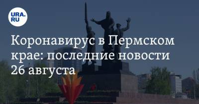 Коронавирус в Пермском крае: последние новости 26 августа. Каждый девятый пермяк сидит без работы