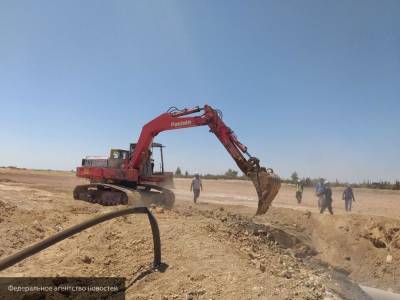 Сирийские специалисты починили взорванный газопровод в Дамаске