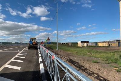 Ремонт дороги на подъезде к границе с Китаем завершат в сентябре в Забайкальске