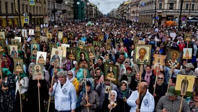 Православных оставили без крестного хода по Невскому 12 сентября