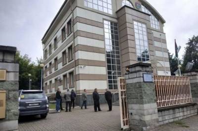 В Минске попытались штурмовать посольство Ливии