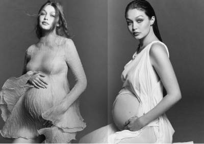 Джиджи Хадид снялась в «беременной» фотосессии: «Самая красивая мама»