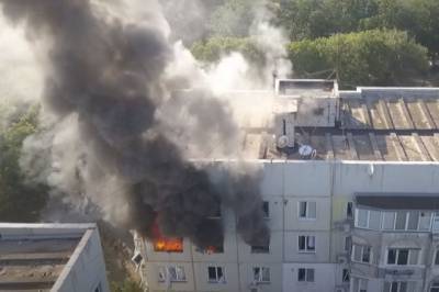 В Керчи ввели режим ЧС после пожара в многоэтажке