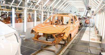 Nissan усовершенствовал окраску автомобилей на заводе в Петербурге