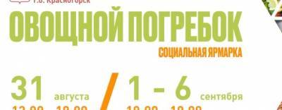 В Красногорске пройдет ярмарка «Овощной погребок»